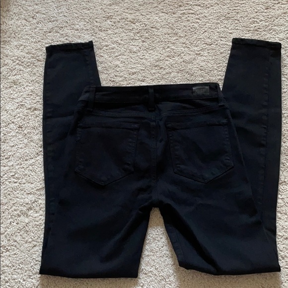 Paige Black Skinny Jeans - Picture 2 of 4